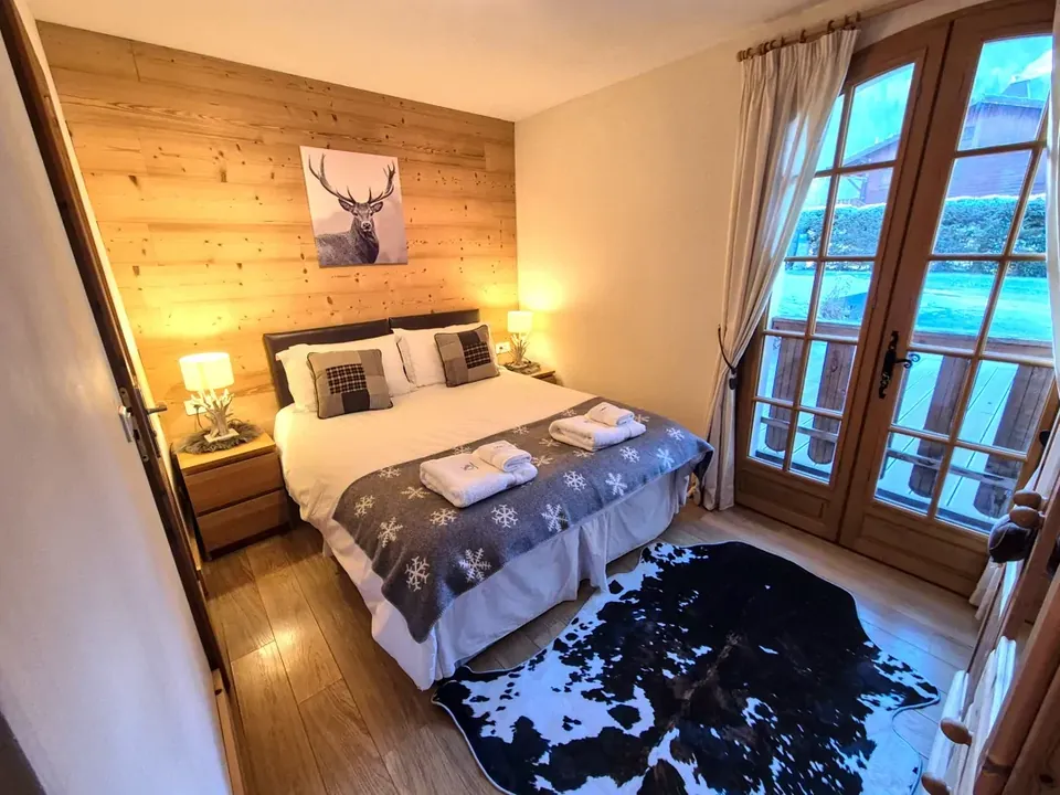 Chalet Bobeau: the living room
